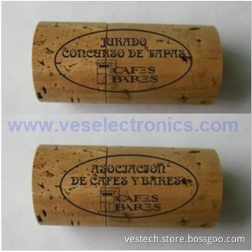 Winery Cork Shaped Flashdrive Promotion